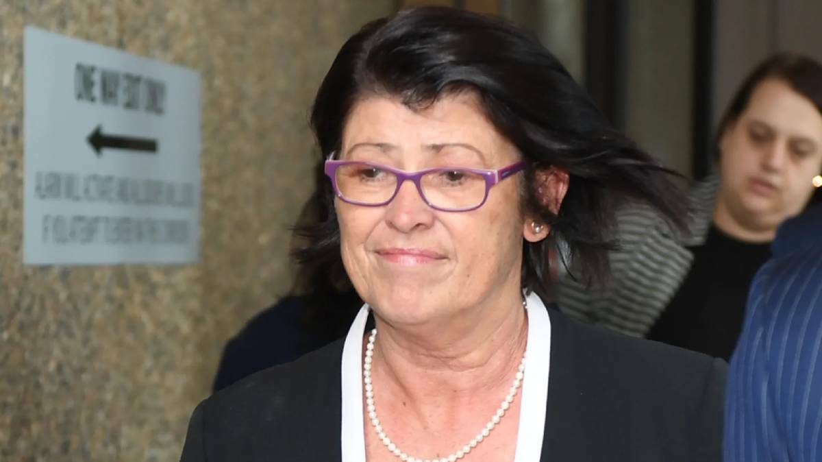 Retiring: Former Port Macquarie magistrate Dominique Burns, pictured leaving court in Sydney last year, has announced her retirement before a Parliamentary finding into accusations of improper judicial conduct are handed down.
