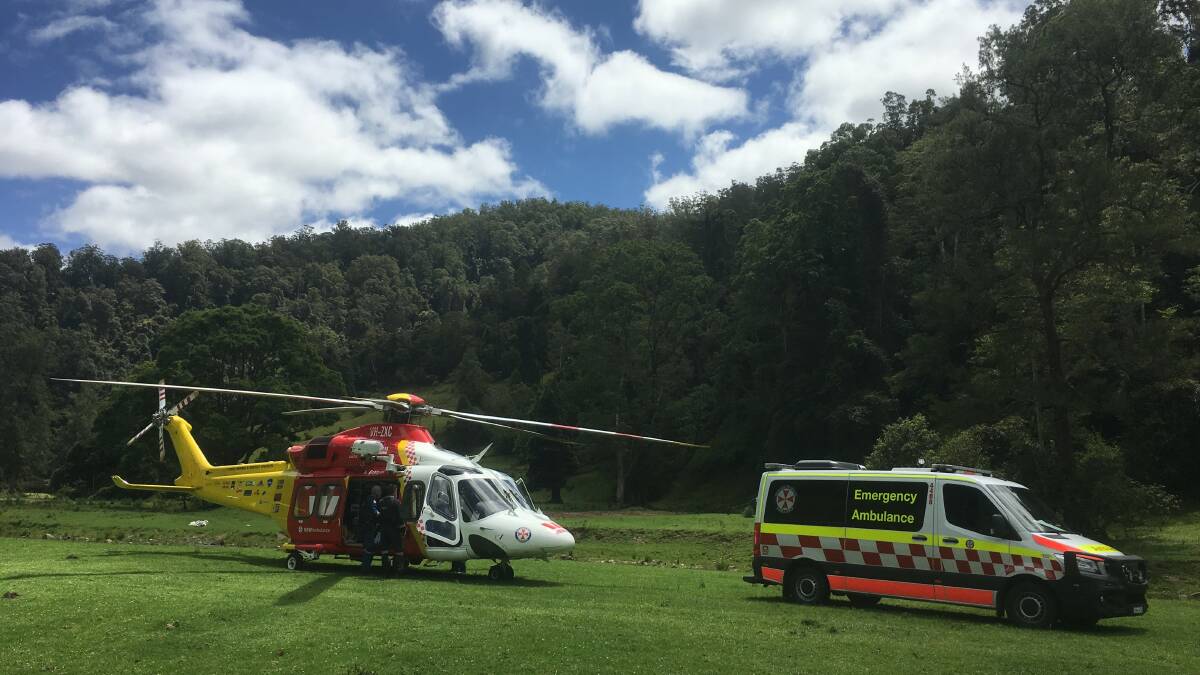 Mid North Coast man survives 16 hours trapped under car
