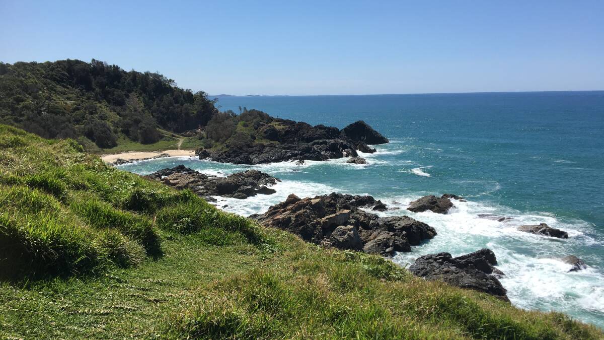 Little Bay at Lighthouse Beach, Port Macquarie where some of the remains were discovered.