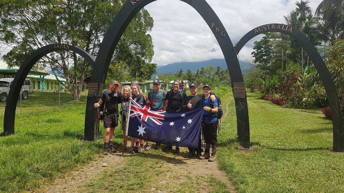 Epic journey: A group of seven students, teachers and parents from St Columba Anglican School (SCAS) have returned after successfully completing the Kokoda Track. 