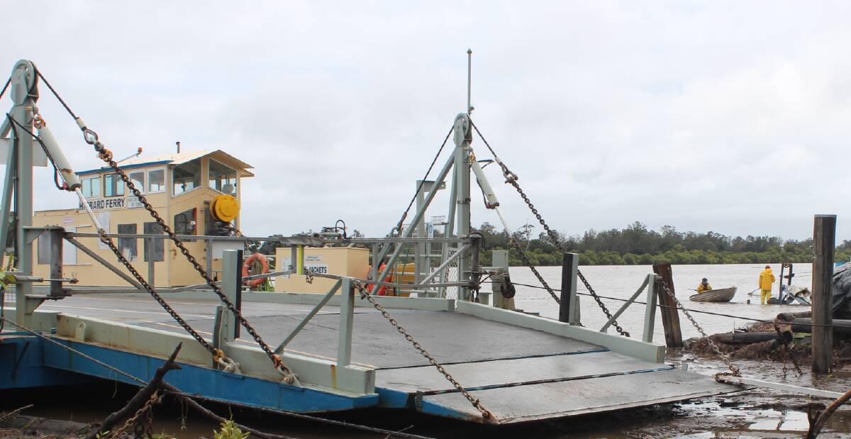 The Hibbard ferry is currently undergoing its out of water slipping service which is expected to take six weeks.