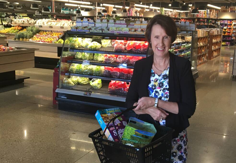 Leslie Williams at Hastings Co-op IGA is encouraging Hastings residents to shop local and support small business and local producers.