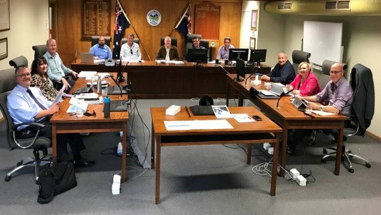 Working together: Port Macquarie-Hastings, Kempsey and Bellingen council representatives meet to discuss better ways to collaborate on major works projects.