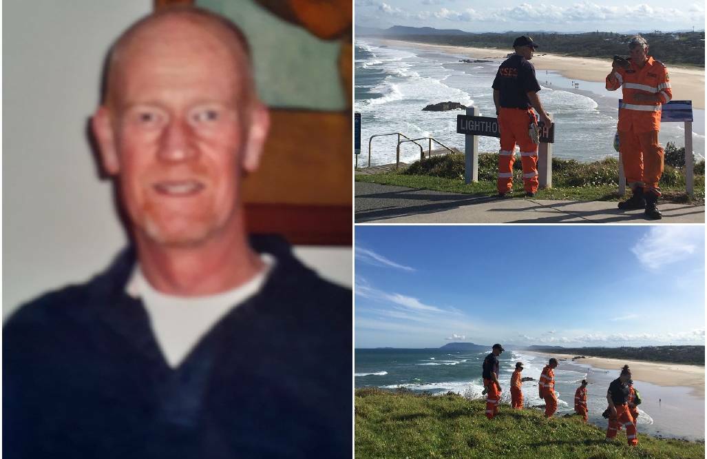 Mark James, 56, went missing in September. An extensive police search at Lighthouse Beach followed.
