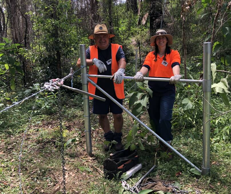 Colin and Sara are a part of the BlazeAid team working at Pappinbarra in the flood clean-up and recovery effort.