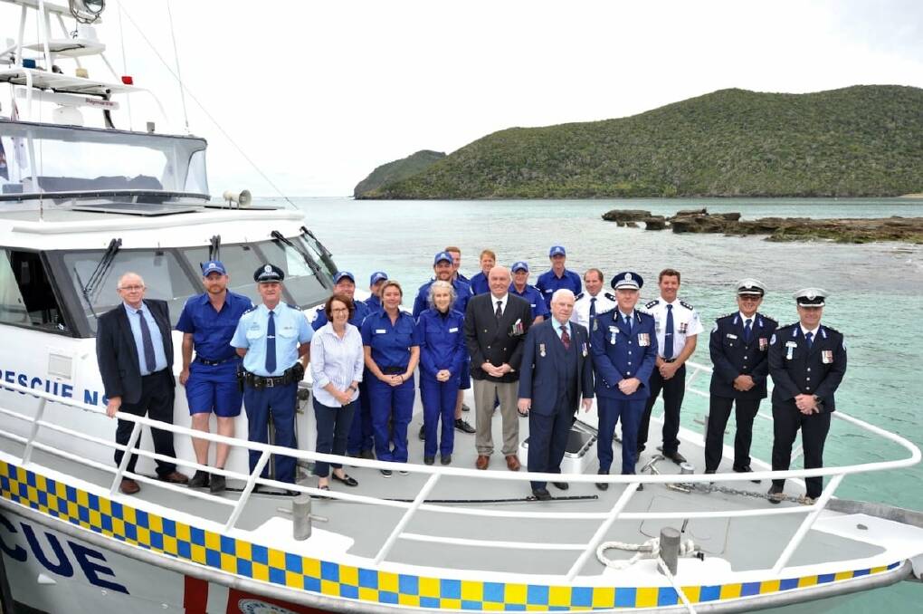 The unit's 16 metre vessel, Lord Howe 40, is a retired NSW Police vessel that underwent a major refit at Birdon Marine in Port Macquarie. Photo: Brad Whittaker.