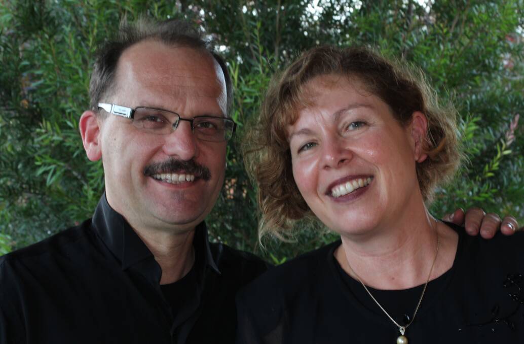 Music returns: Goetz Richter (violin) and Jeanell Carrigan (piano) will play at Kendall.