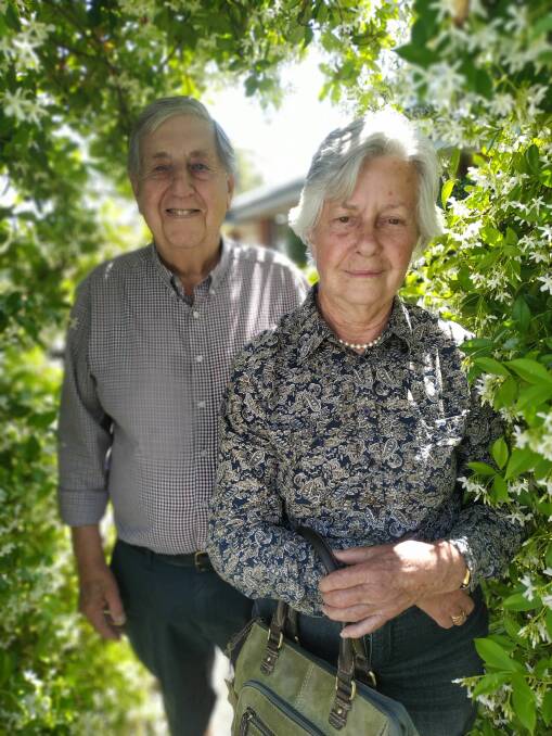 Caring for carers: Derek and Wendy Thompson are adapting to a diagnosis of dementia and enjoy an active lifestyle.