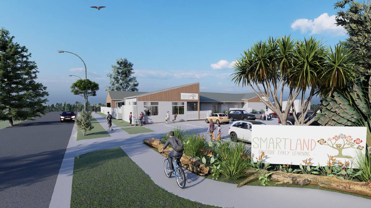 An artist's impression of the new 'Smartland Early Learning Port Macquarie' under construction at Sovereign Hills.