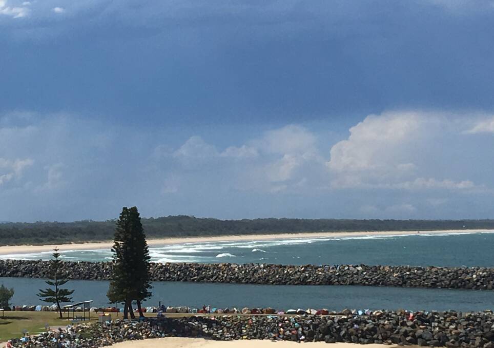 The man's body was found at Point Plomer, north of Port Macquarie.