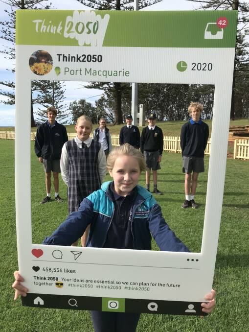 Student Enakai Smith will be among young people across the region to participate in the Think 2050 future planning project.