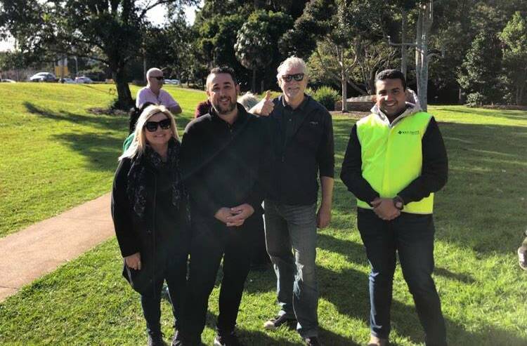 Brothers In Need and other service providers at Kooloonbung Creek reserve on Saturday, May 29 for a community breakfast and an opportunity to start conversations about homelessness as a national crisis.