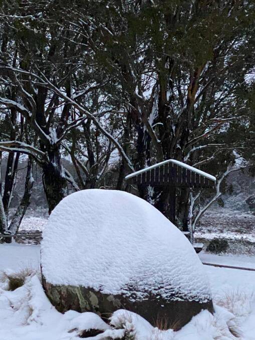 Barrington Tops earlier this month blanketed in snow. Photo: Tim Spencer.