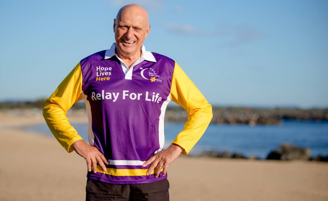 Survivor: Michael Reid will be the face of Hastings Relay for Life in 2018. Photo: Lindsay Moller.