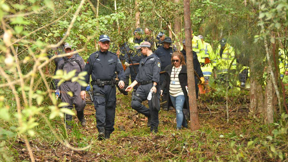 In 2018, Strike Force Rosann returned to Benaroon Drive in Kendall to conduct a specific forensic search of bushland near William Tyrrell's grandmother's home.