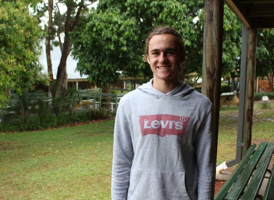 Offered early entry into aeronautical engineering at Newcastle University: MacKillop College student Riley Mallyon.
