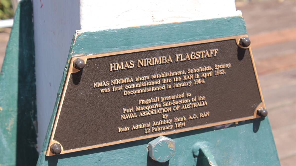 Flag flies for HMAS Nirimba’s 25th anniversary