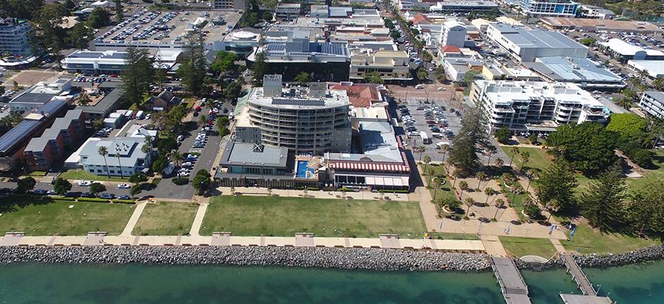 Port Macquarie's town centre. Photo: PMHC.