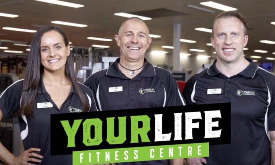 Your Life Fitness crew in Port Macquarie - Jessie Myers, Paul Avery and Gavin Wilcox.
