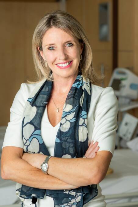 Donation: Ramsay Health Care Australia's CEO, Carmel Monaghan.
