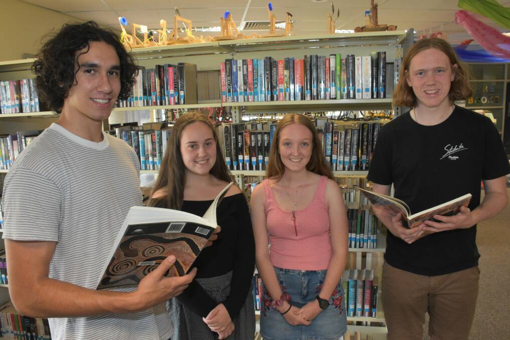 CAREER FOCUSED: St Joseph's Regional College high-achievers Isaac Young, Charlee Woolnough-Dawes, Anais Bleasdale and Marraki Kilpatrick.