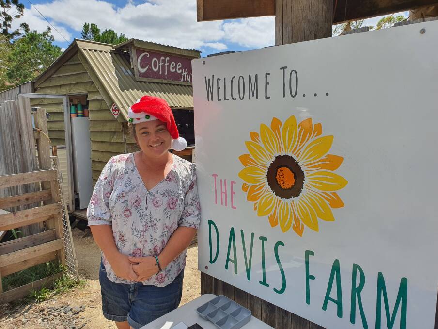 AJ Davis at Davis Farm.