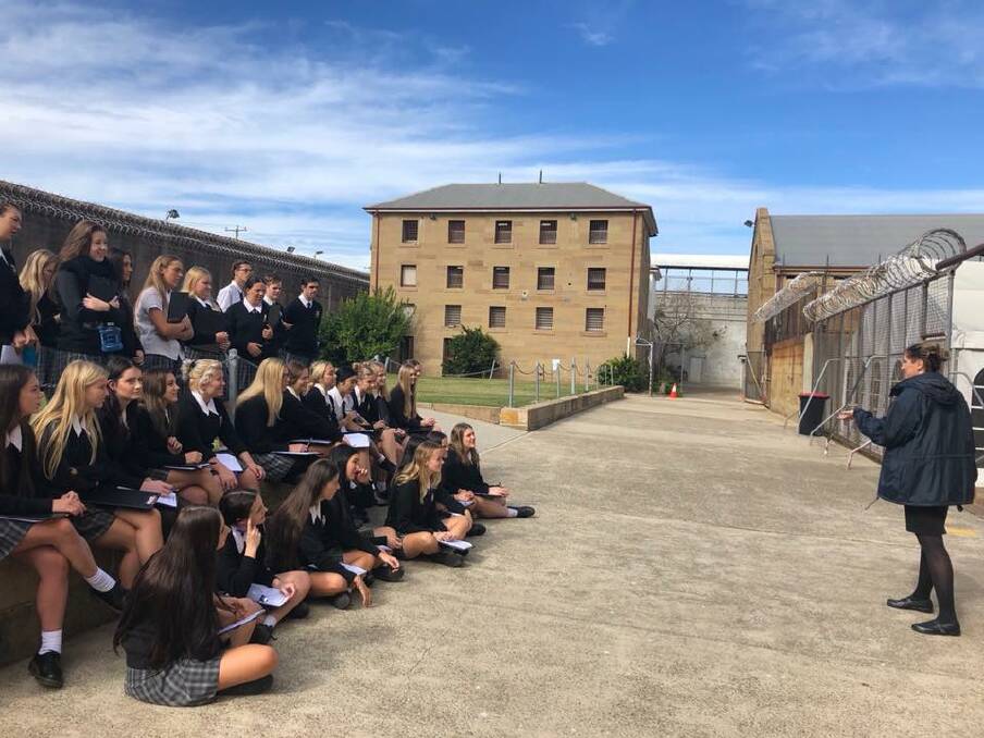 LEGAL STUDIES: Previous tours have journeyed to the Maitland Gaol, the Q&A television set and other locations. Photo: Supplied.