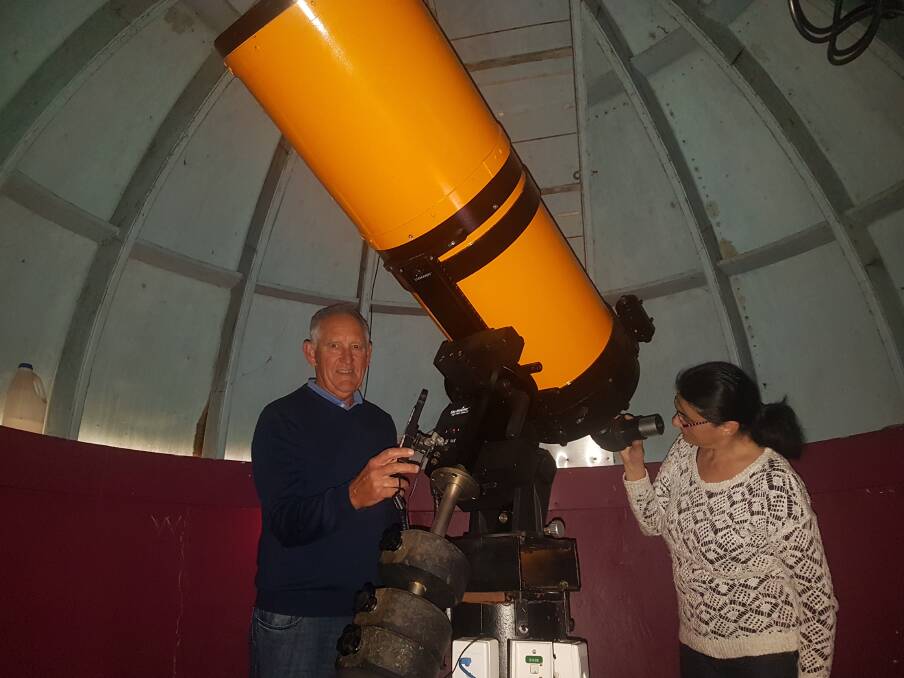 UPGRADES: Port Macquarie Astronomical Association are considering upgrading to a 16 inch telescope.