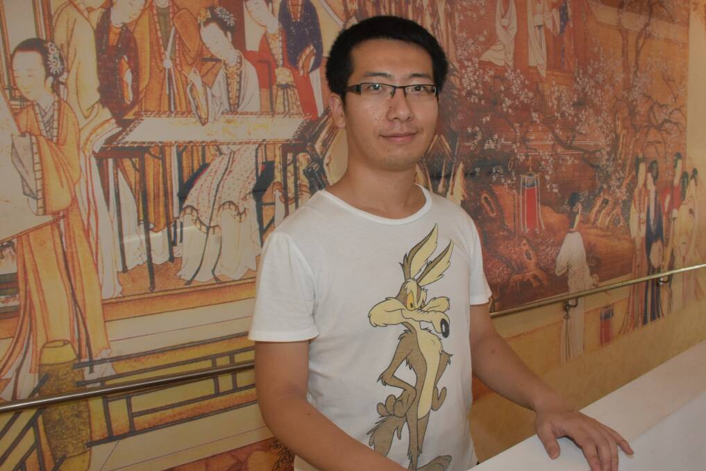 CORONAVIRUS: Frank Liu said he is concerned for his parents who live in Northern China.