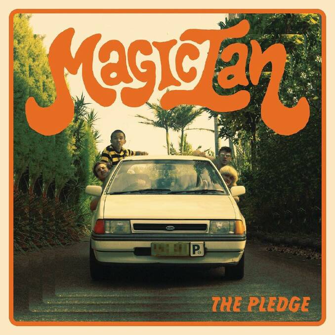 Debut EP: The Pledge, with Magic Ian. Photo: Supplied.