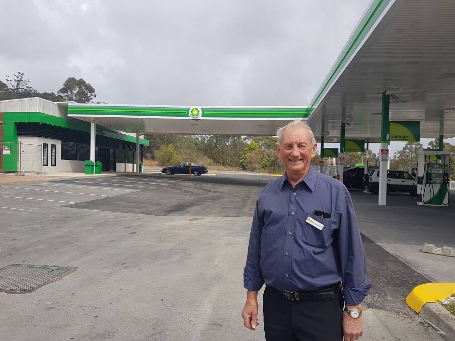 READY FOR THE RUSH: BP Gateway's operator Michael Webb said the works have been completed in time for the holiday rush.