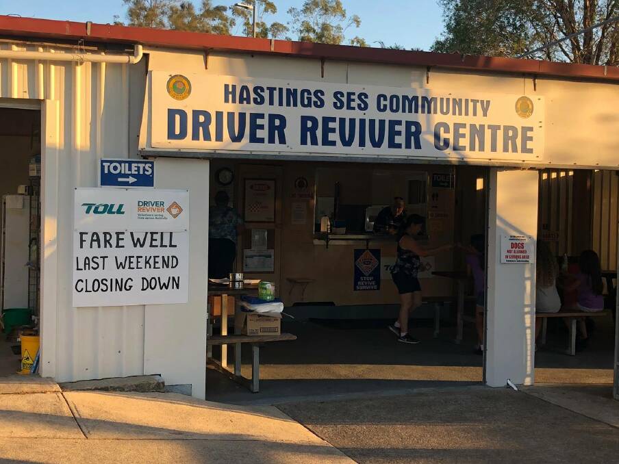 Farewell: Hasting Driver Reviver Centre. Photo: SES