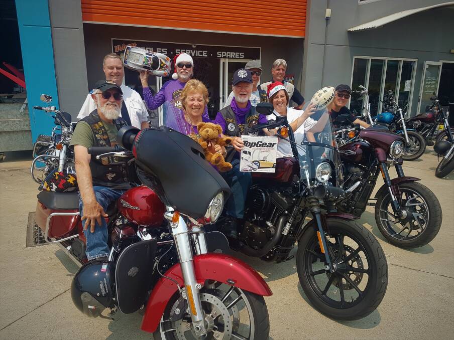 SALVOS TOY RUN: Mid North Coast Chapter members of the Harley Owners Group and Salvation Army staff are ready to roll in Port Macquarie.