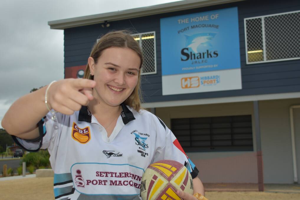NEW TEAM: Organiser Claudia Todd wants you to join the new Port Macquarie Sharks team in the Hastings.