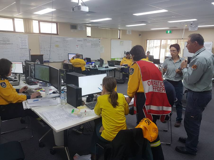 ON STATION: The NSW RFS Fire Control Centre in Wauchope.