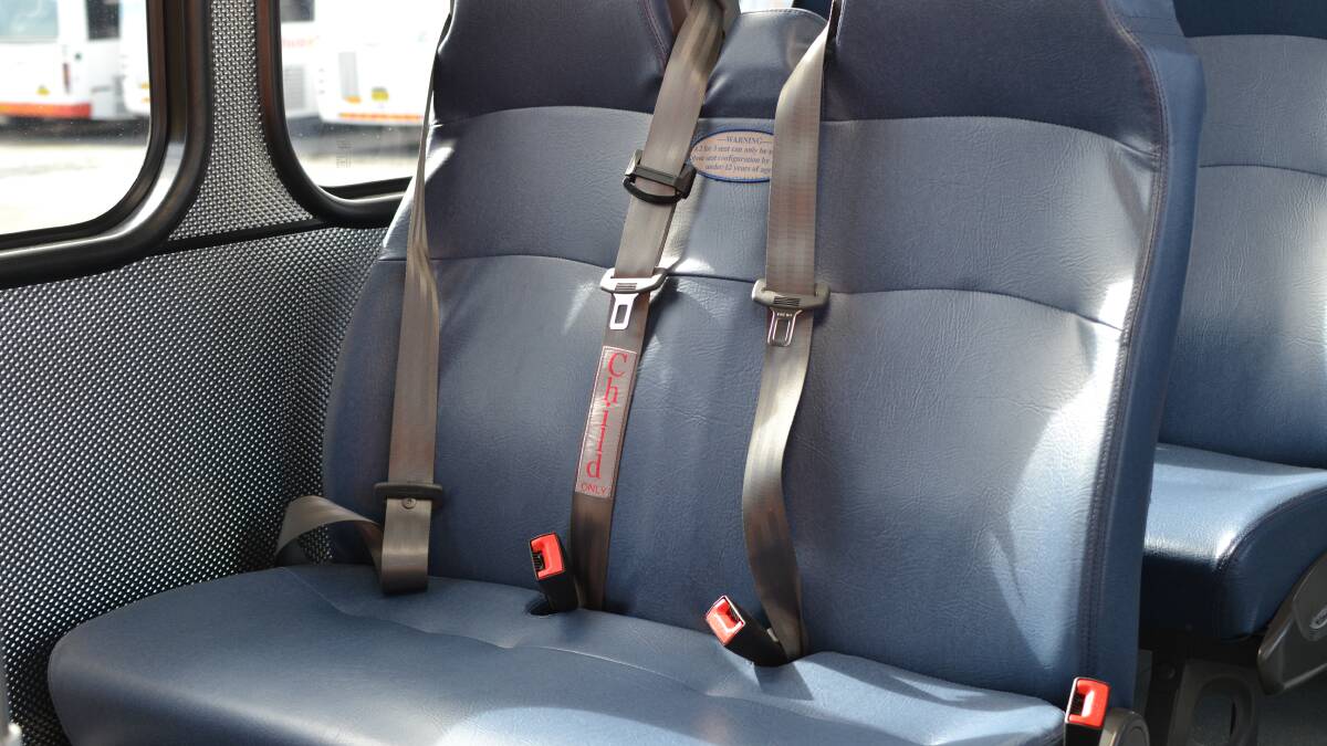 Port Macquarie buses receive seat belt roll out