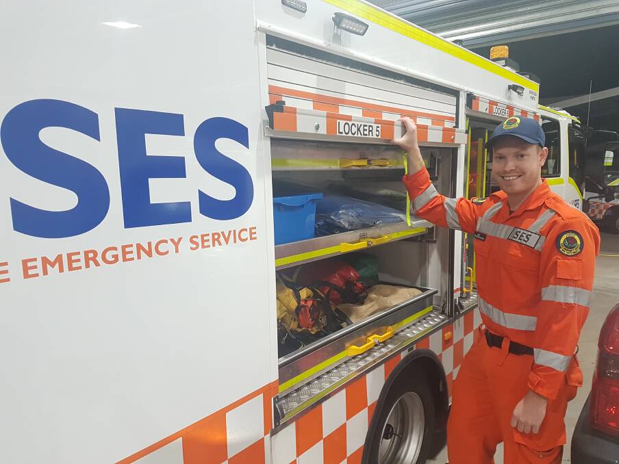 STARTING FRESH: New resident Jon Power has joined the SES in Port Macquarie.