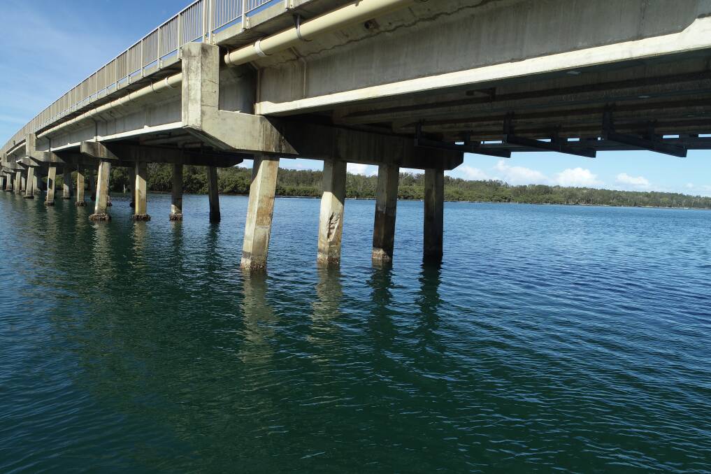 WORKS NEEDED: Dunbogan Bridge before works were completed. Photo: Supplied/Port Macquarie-Hastings Council.