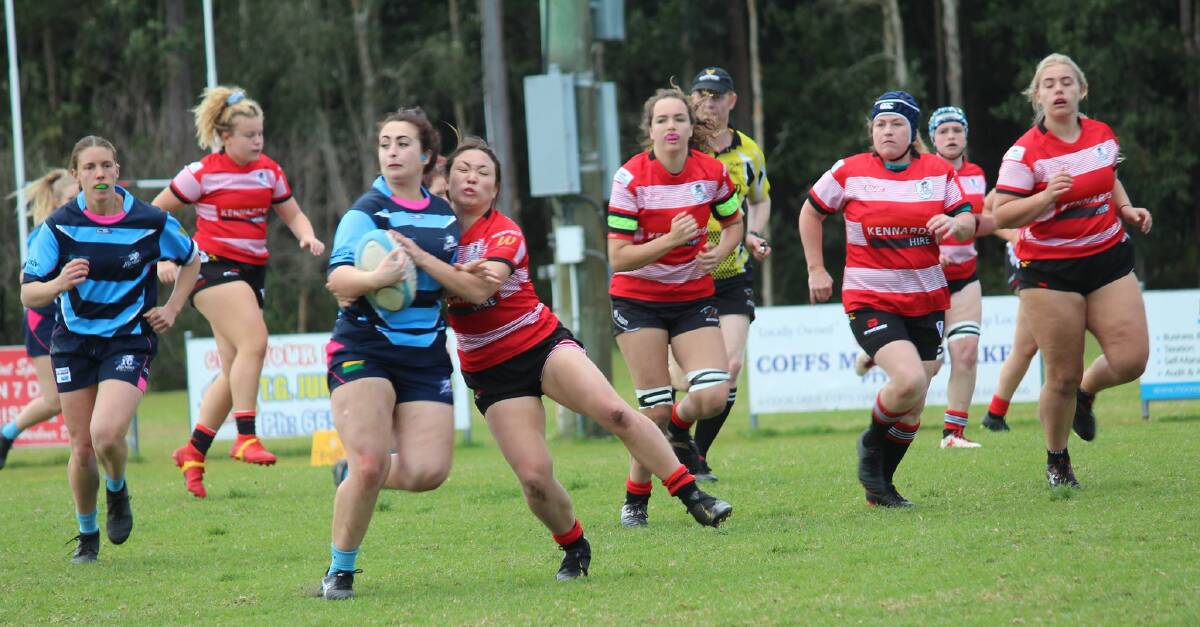 TOUGH CHALLENGE: Port Pirates womens team are hoping to make it four grand finals in row this weekend. Photo: Supplied/Lisa Vogel.