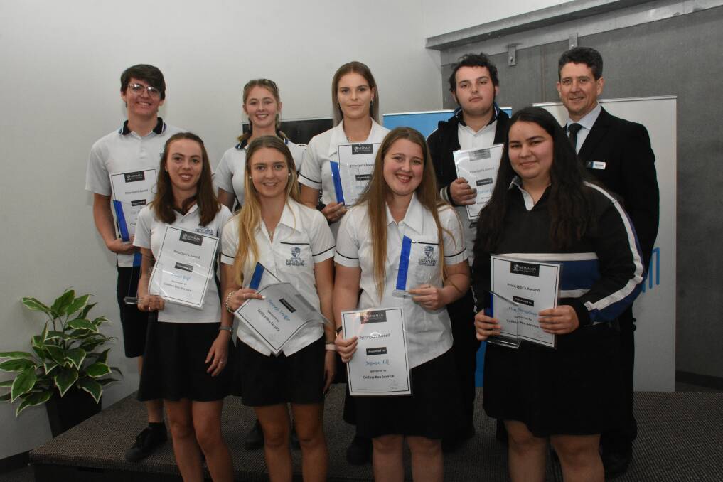 AWARD WINNERS: Eight students received Principal's Recognition Awards for great commitment in supporting the College.