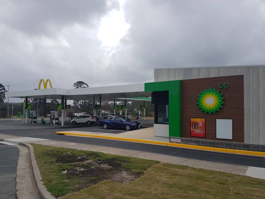 MAJOR UPGRADES: The new BP site near the Oxley Highway.