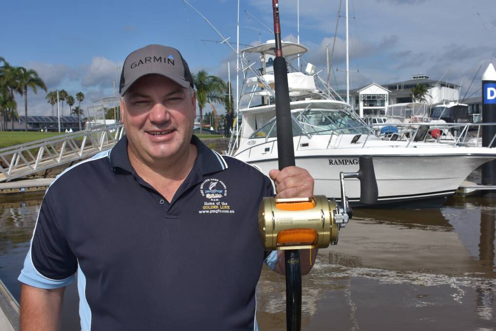 READY TO GO: Port Macquarie Game Fishing Club president Janeck Kaczorowski.