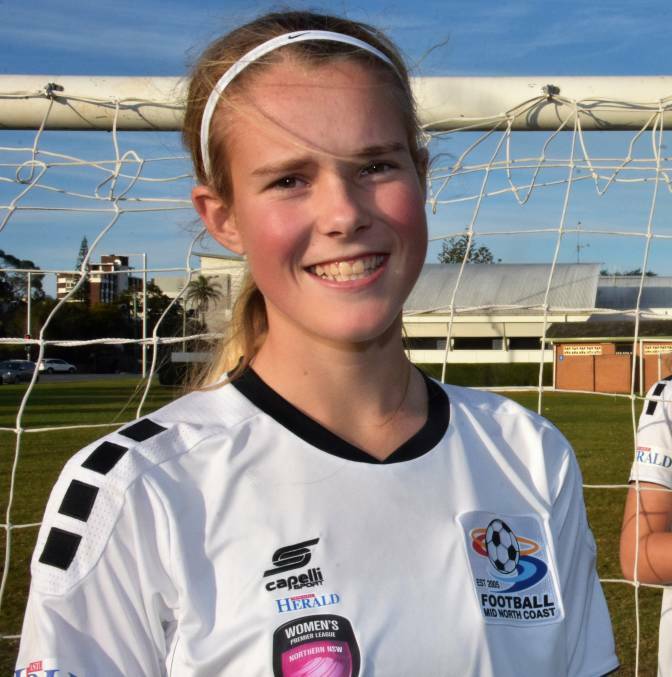 Next step: Chelsea Hall was selected for Northern NSW side in 2019. Photo: Paul Jobber