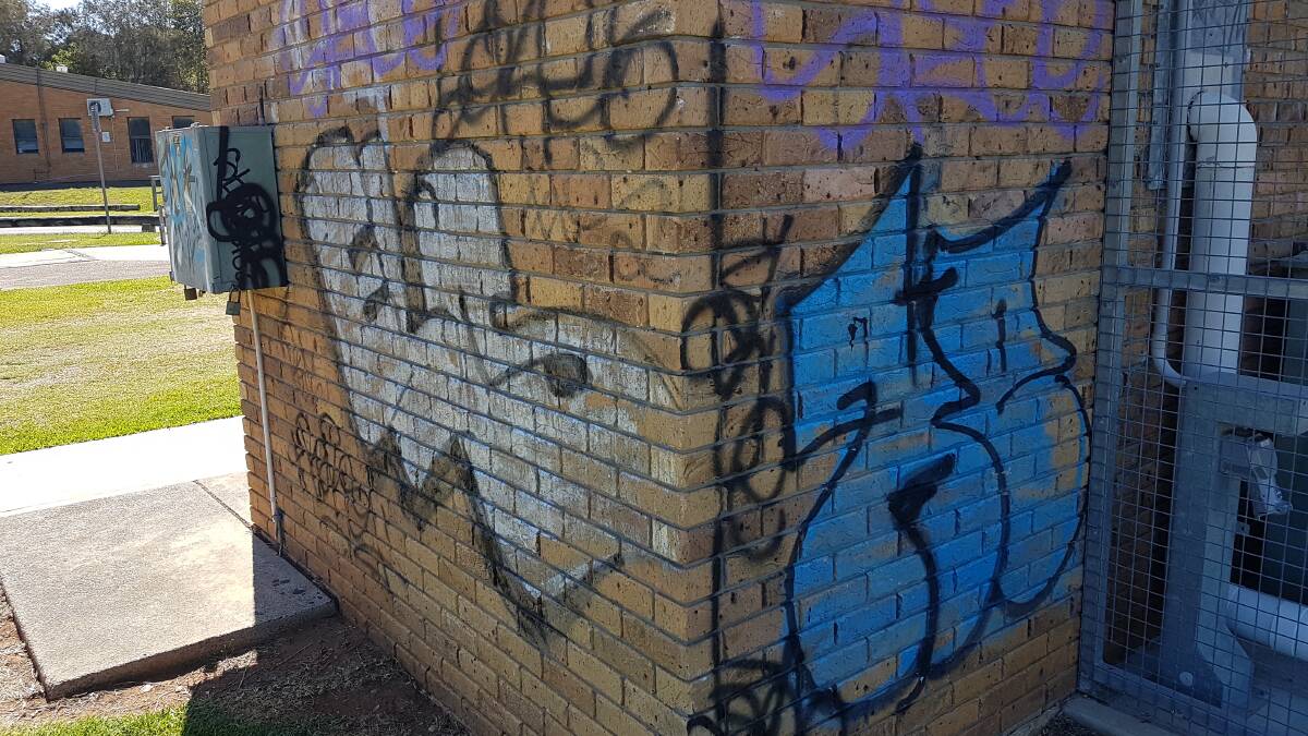 Graffiti: Port Macquarie is seeing the beginnings of a new generation of graffiti vandals, according to a local street artist.