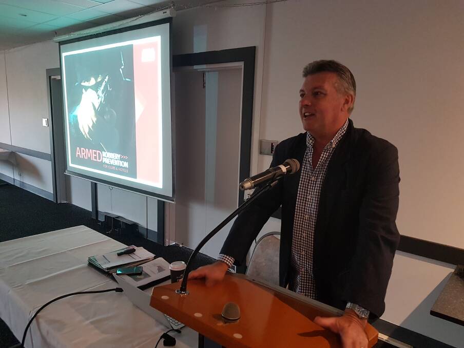 Port Macquarie presentation: Australian Hotels Association NSW's director of liquor and policing, John Green.