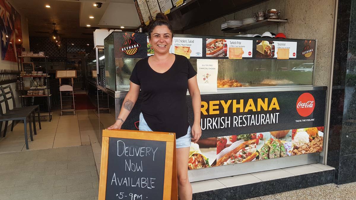 GRATEFUL FOR THE COMMUNITY SUPPORT: Reyhana Turkish Restaurant manager and owner Yesha Avsar.