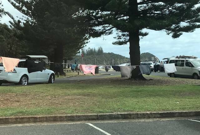 Port Macquarie-Hastings Council said free camping is not permitted on recreational reserves or car parks in the local government area in 2018.
