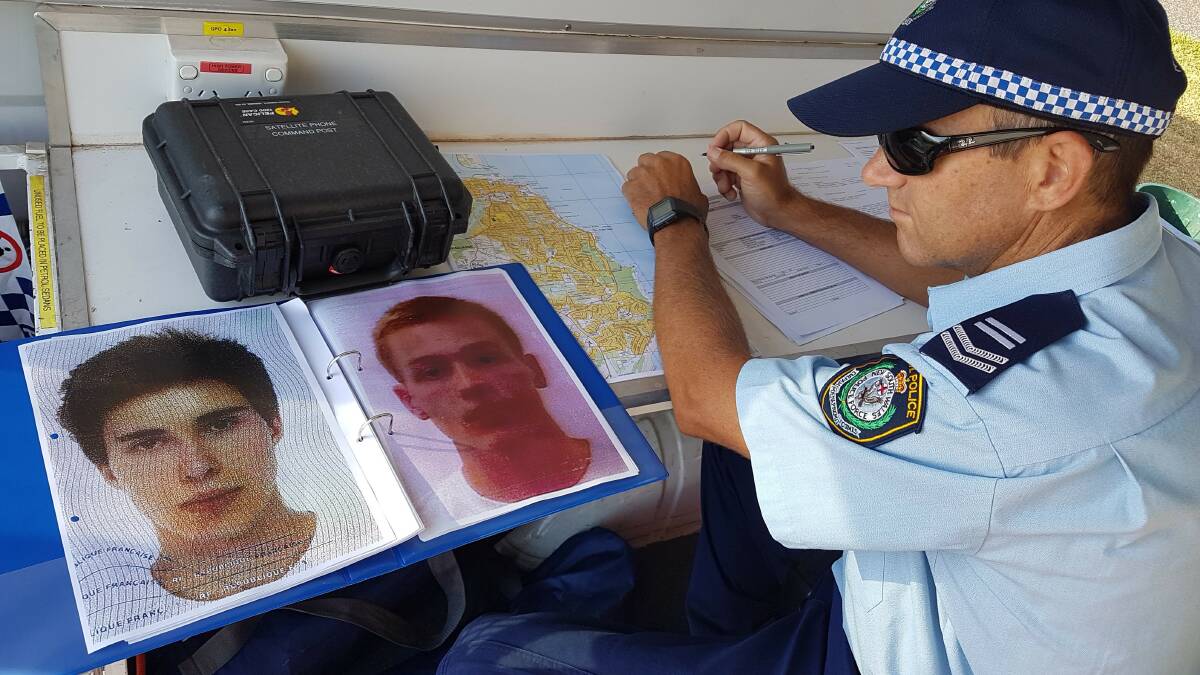 A formal search is underway to find two missing backpackers believed to have been swimming at Port Macquarie’s Shelly Beach.