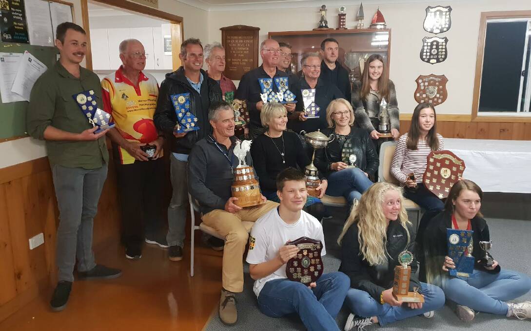 With the wind: Port Macquarie Sailing Club recognise their best. Photo: Supplied.