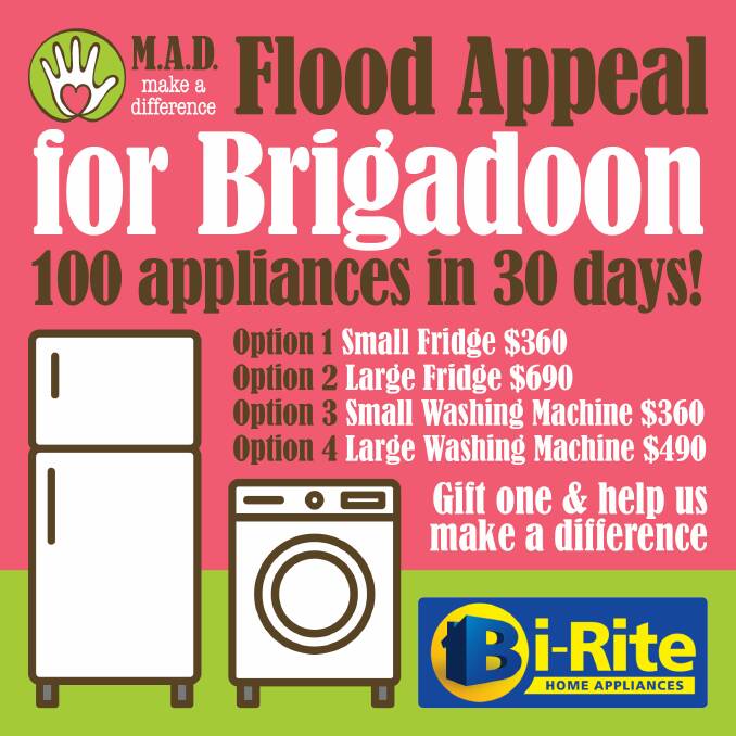 Brigadoon in need of tradies to shortcut months of flood repair work
